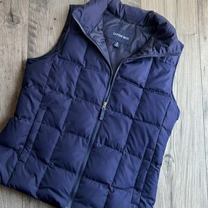 LANDS' END Puffer Vest Women's Medium 10-12